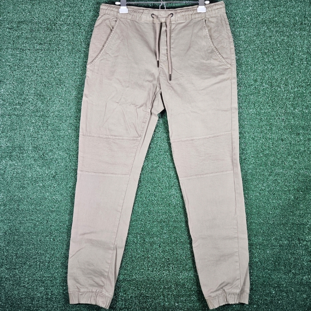 Buffalo David Bitton Jogger Pants / Mens Size 34 / Color - Tan